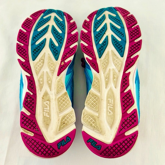 Fila~Athletic Shoes / Turquoise & Pink - Picture 9 of 10